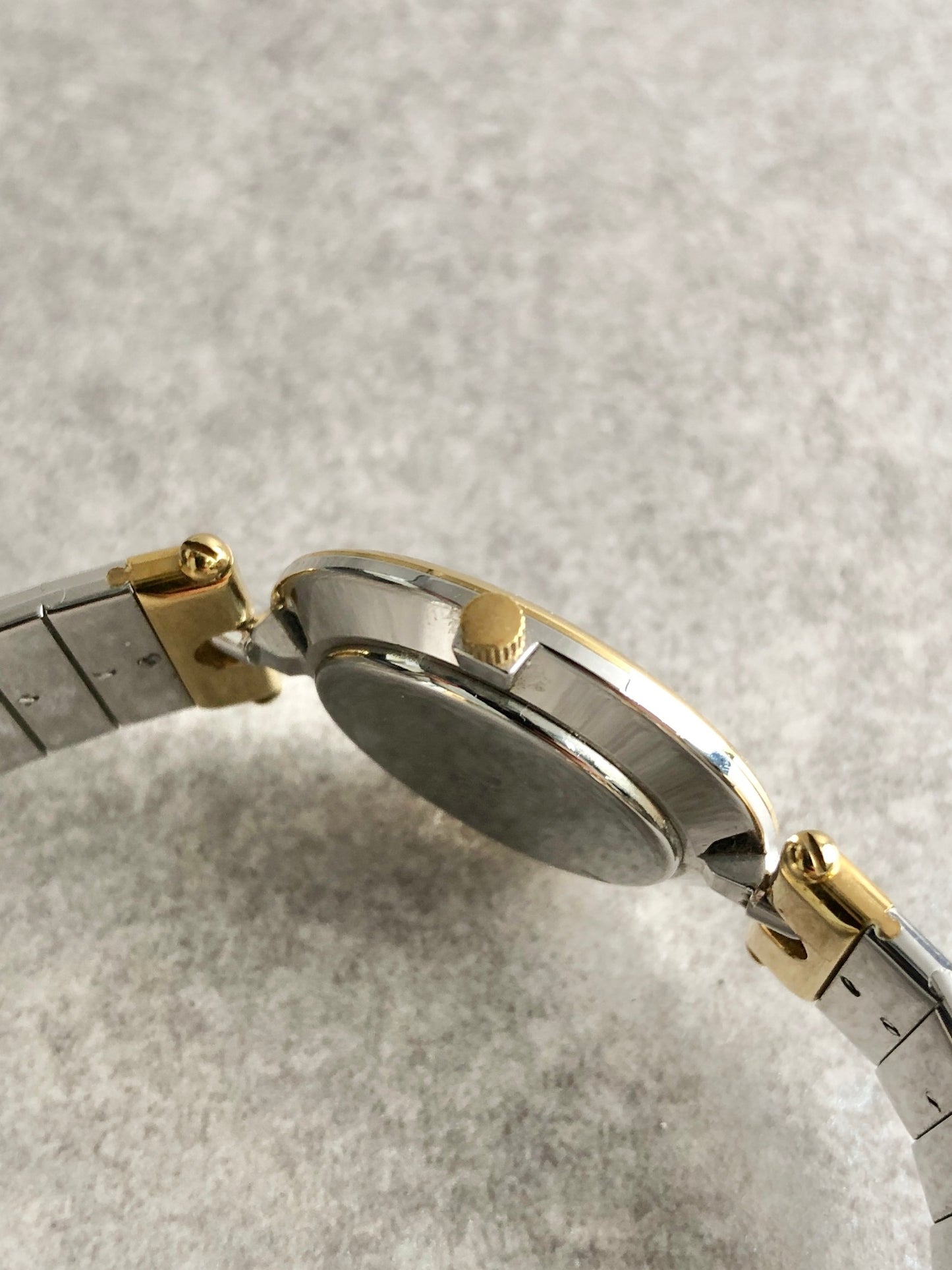 Christian Dior Watch Silver×Gold 3026 Vintage 4ckzkd