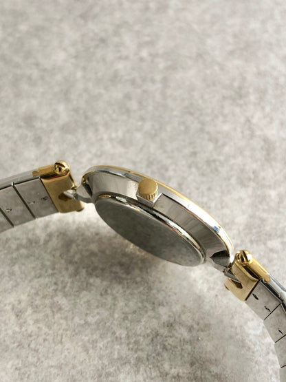 Christian Dior Watch Silver×Gold 3026 Vintage 4ckzkd