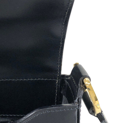 Christian Dior Logo Shoulder bag Black Vintage n2ss5w