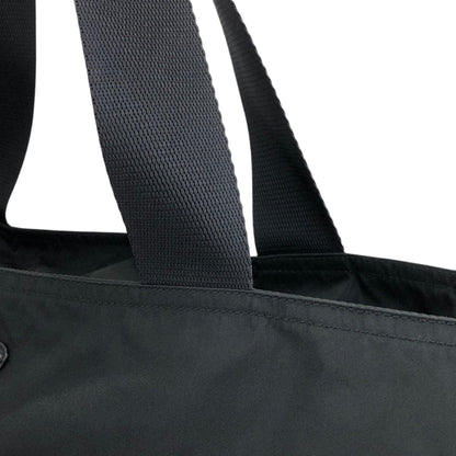 PRADA Tessuto Triangle Logo Totebag Black Vintage bub65u