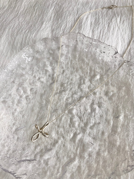 Tiffany & Co. SILVER925 Necklace Silver Vintage mdbwzi