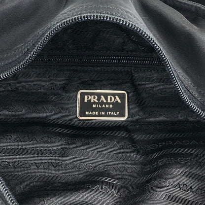 PRADA Tessuto Triangle Logo Totebag Black Vintage 4gi7mv