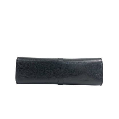 GUCCI Jackie Handbag Black Vintage 2kdzsa