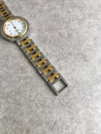 HERMES Watch Gold×Silver Vintage gmrz5y