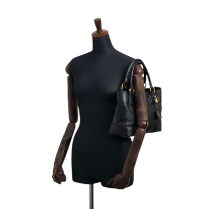 LOEWE Anagram Totebag Black Vintage ycheug