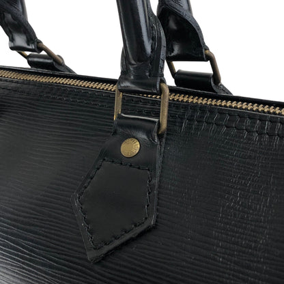 LOUIS VUITTON Epi Handbag Boston bag Black Vintage bria3m