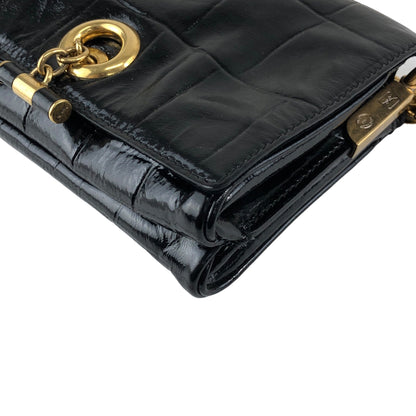 Yves Saint Laurent Chain Shoulder bag Black Vintage rncjip