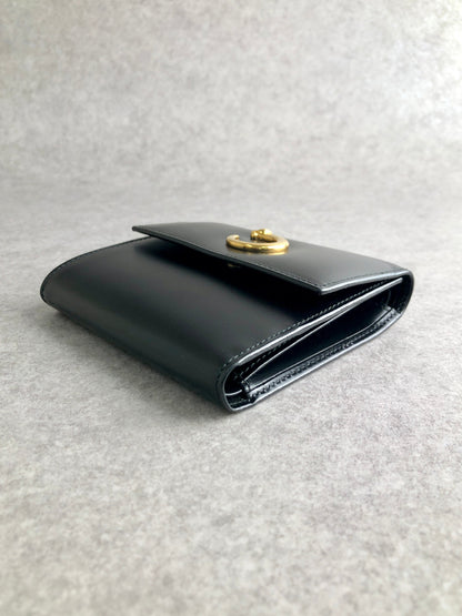 Cartier Folded Wallet Black Vintage rp5ee6