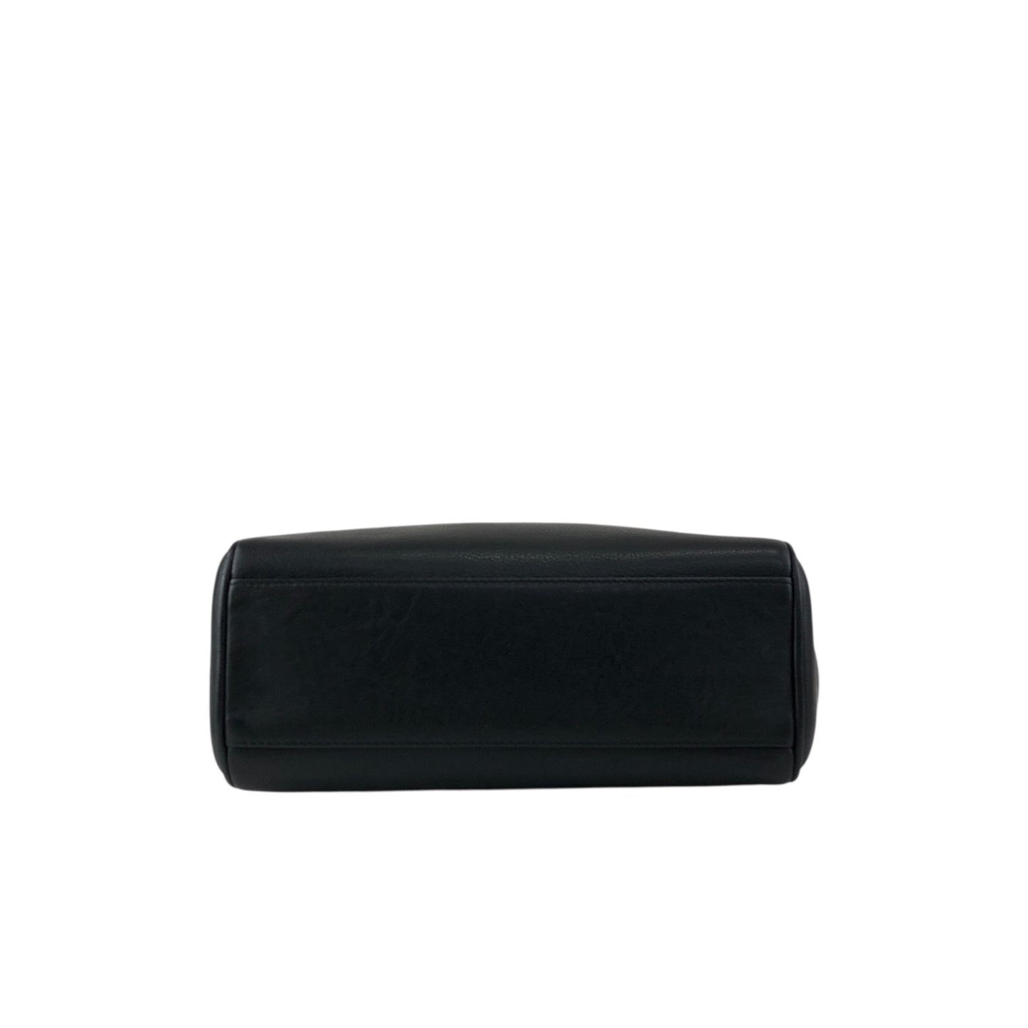 Christian Dior CD Logo Handbag Black Vintage hfa4nr