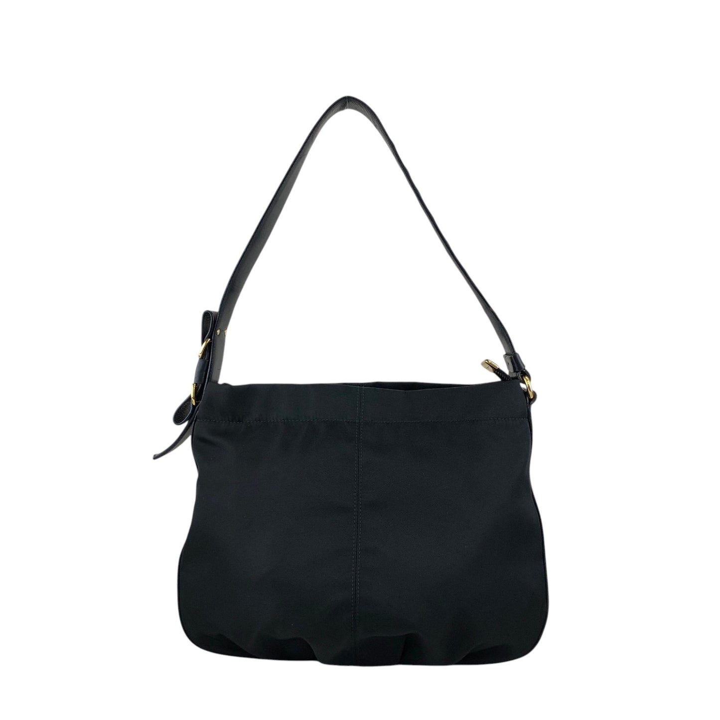Salvatore Ferragamo Ribbon Shoulder bag Black Vintage n4v8km