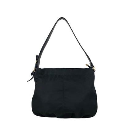 Salvatore Ferragamo Ribbon Shoulder bag Black Vintage n4v8km
