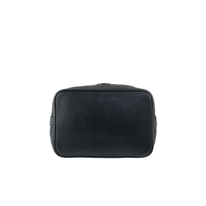 CELINE Blason Drawstring Shoulder bag Black Vintage 2vim3n