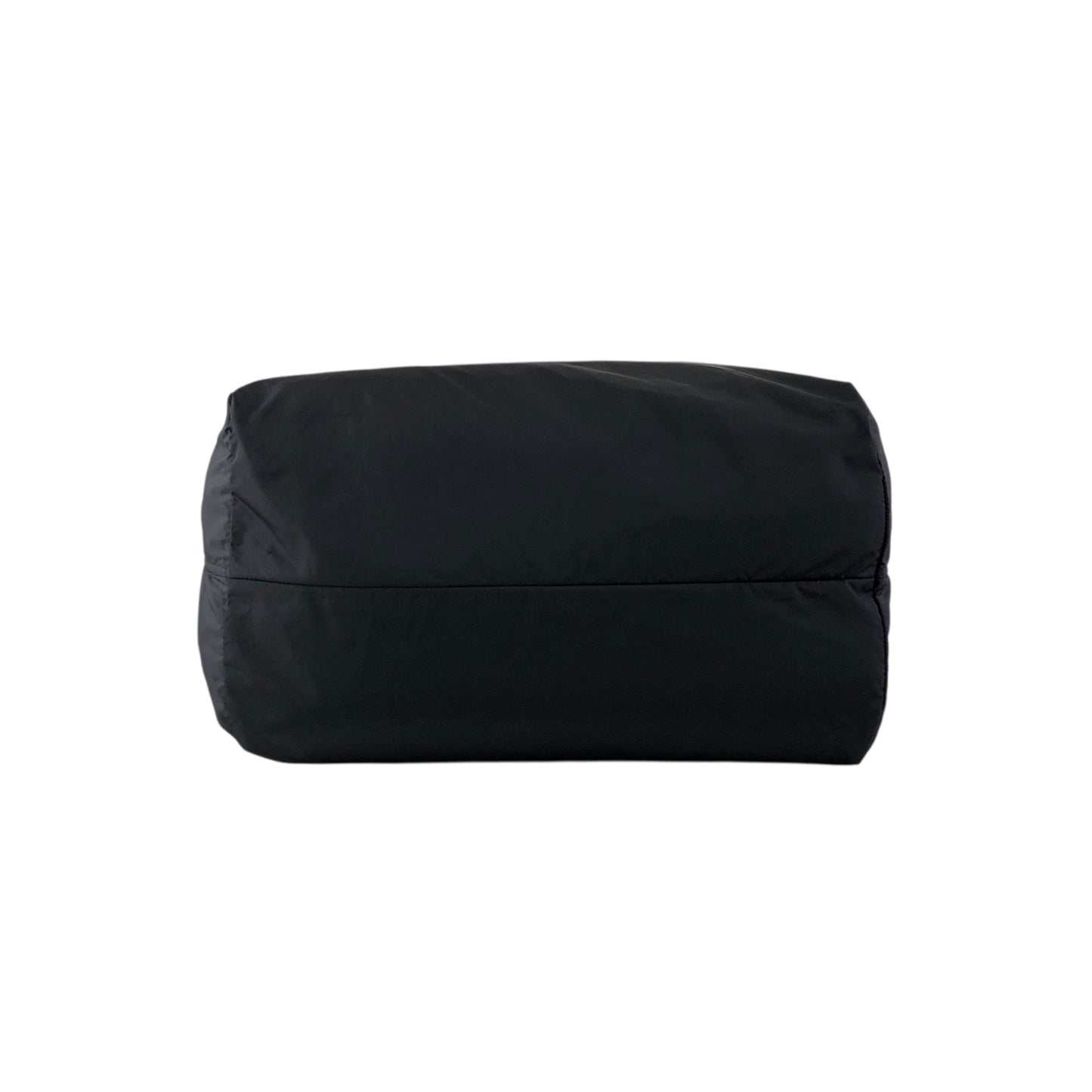 PRADA Tessuto Triangle Logo Totebag Black Vintage kctbn3