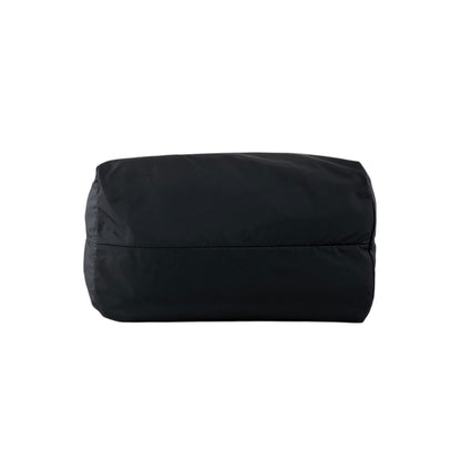 PRADA Tessuto Triangle Logo Totebag Black Vintage kctbn3