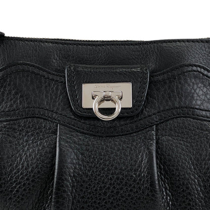 Salvatore Ferragamo Gancini   Shoulder bag Black Vintage 7d7bxa