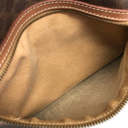 CELINE Macadam Logo Handbag Totebag Brown Vintage idxpny