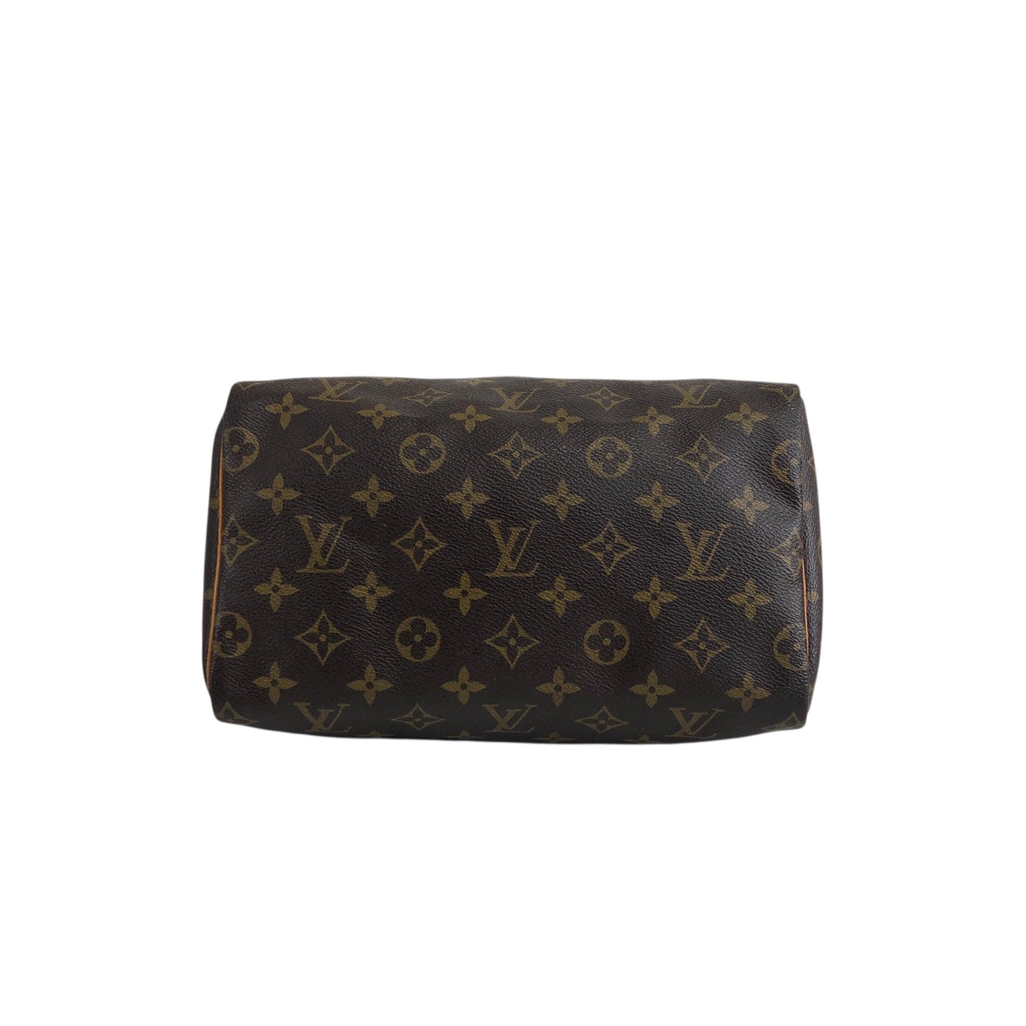 LOUIS VUITTON Monogram Small Boston bag Handbag Brown Vintage 232hgi