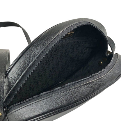 Yves Saint Laurent YSL Logo Shoulder bag Black Vintage 5yuyyw