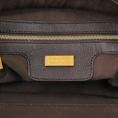 LOEWE Amazona28 Anagram Two-way Small Boston bag Shoulder bag Brown Vintage zey847