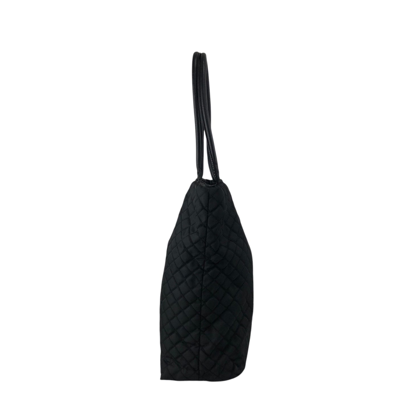 PRADA Logo Totebag Black Vintage 58xguc