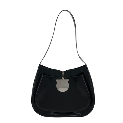 Salvatore Ferragamo Shoulder bag Black Vintage ccacbp