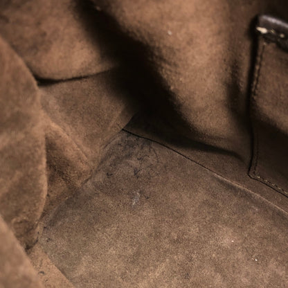 CELINE Triomphe Small Handbag Brown Vintage yat2yf