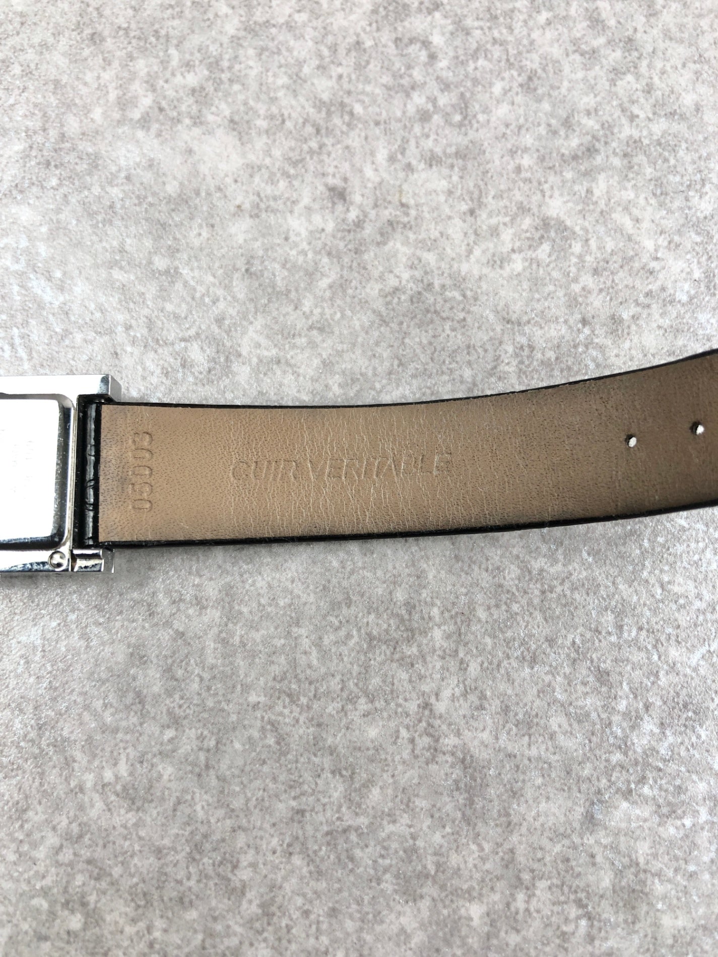 Christian Dior Trotter Quartz Watch Black Vintage pnj63r