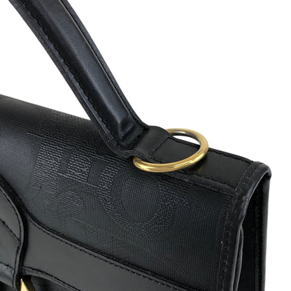 Christian Dior Trotter Logo Two-way Handbag Shoulder bag Black Vintage x7s3ai