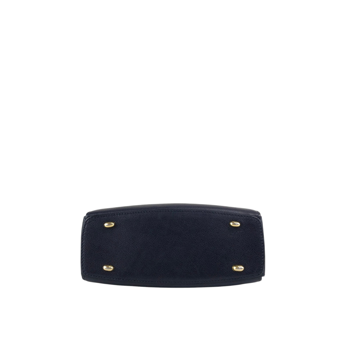 CELINE Gancini Shoulder bag Navy Vintage hf7v5f