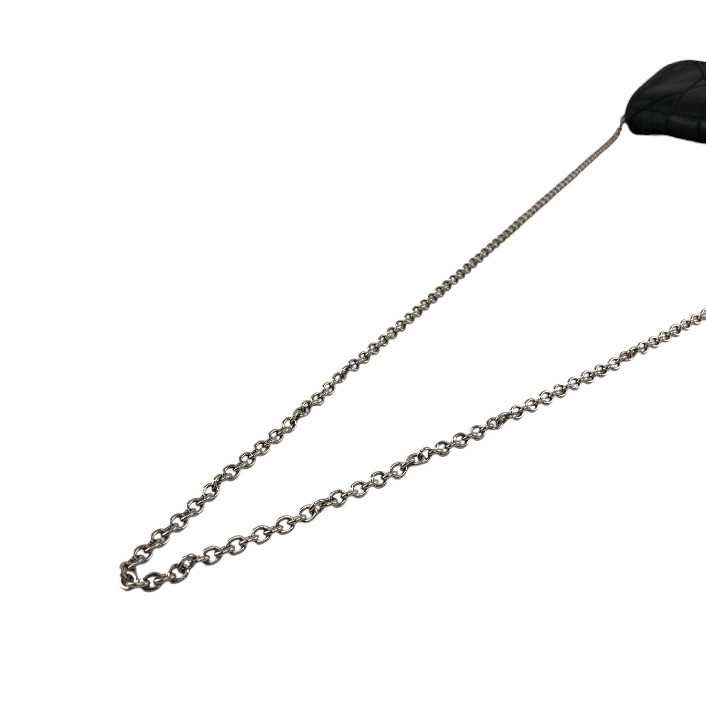 Christian Dior Cannage Charm Chain Shoulder bag Black Vintage cpsaii
