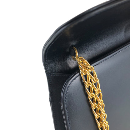 Cartier Chain Shoulder bag Navy Vintage s7zk4c