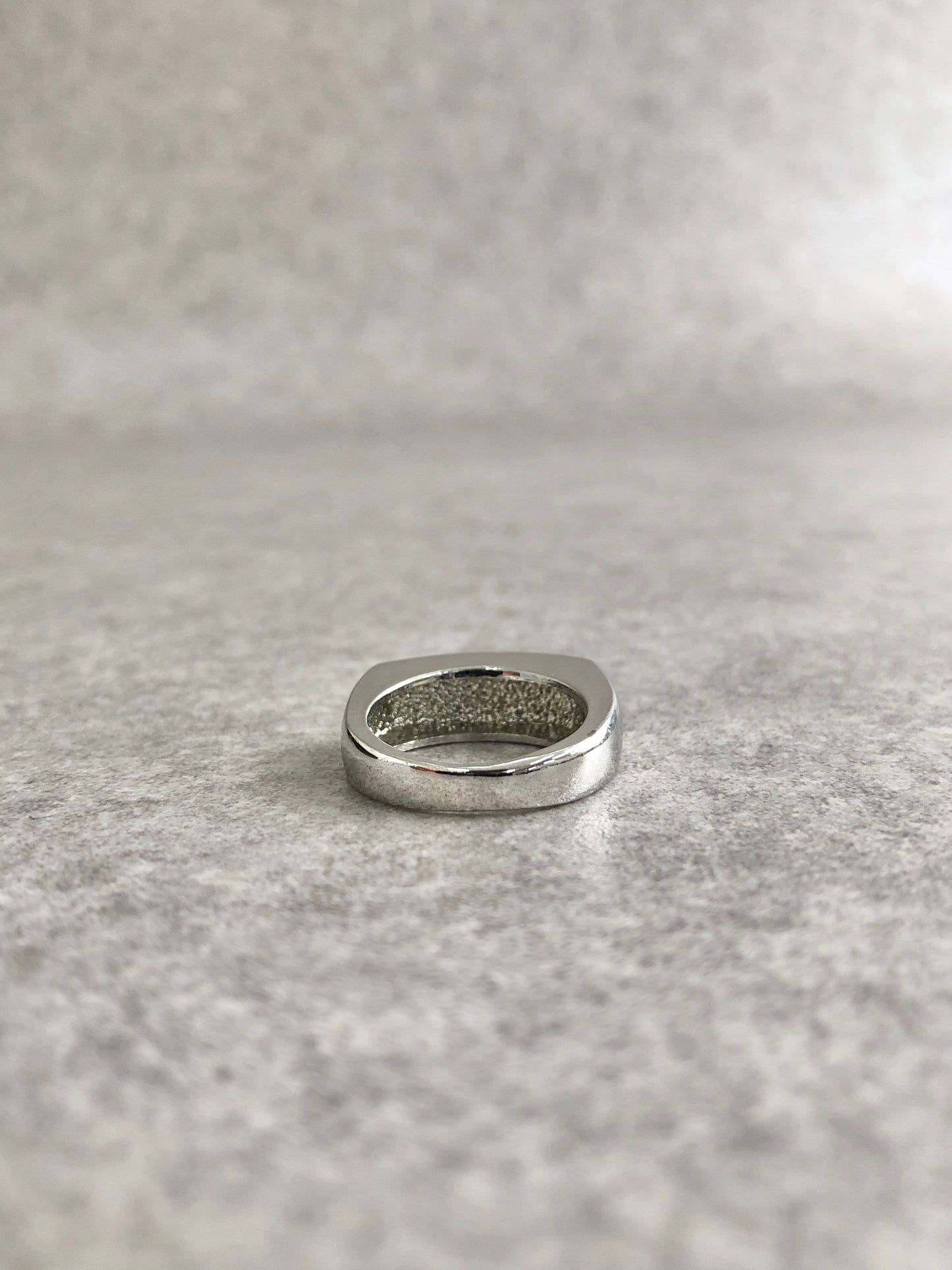 Christian Dior Logo SILVER925 Ring Silver Vintage naz5pt