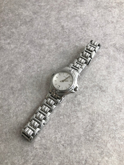 GUCCI GG Watch Silver 9040L Vintage 8xaiw7
