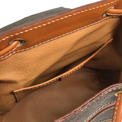 CELINE Macadam Backpack Brown Vintage j5v54w