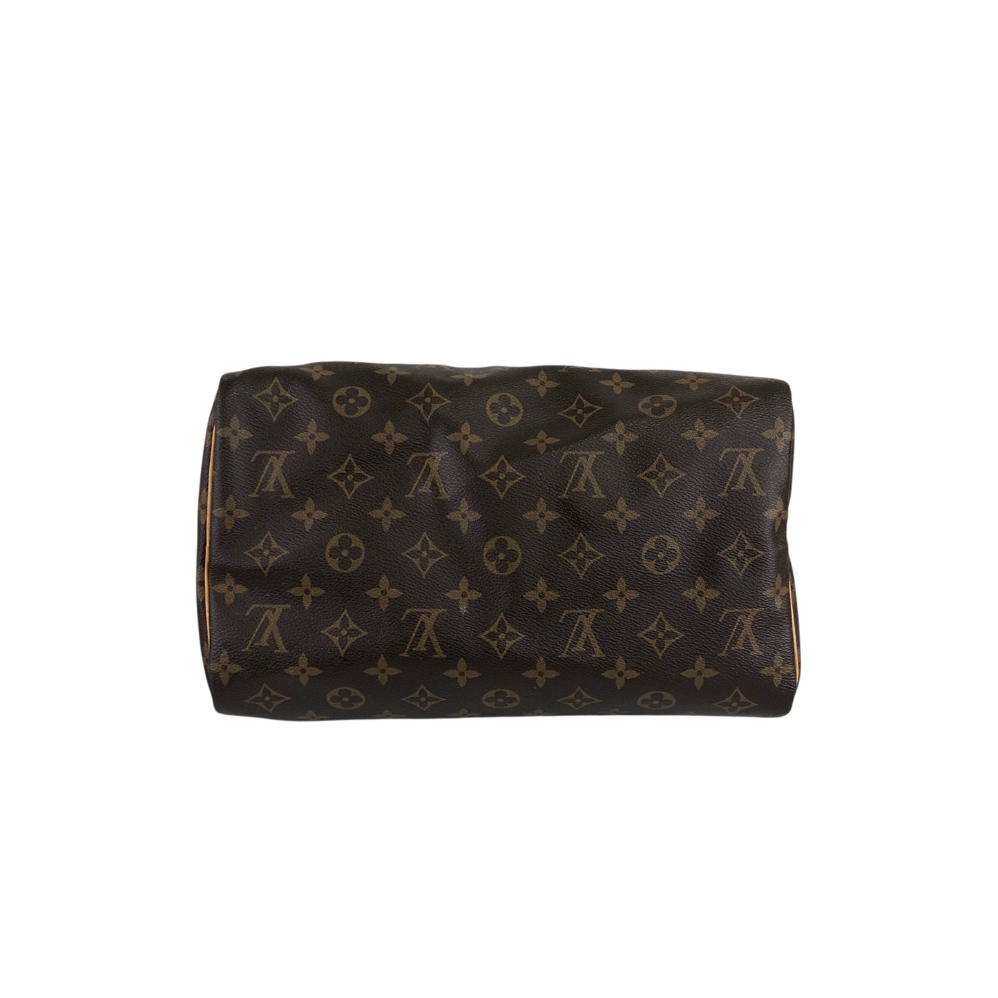 LOUIS VUITTON Monogram Small Boston bag Handbag Brown M41108 Vintage nniw2h