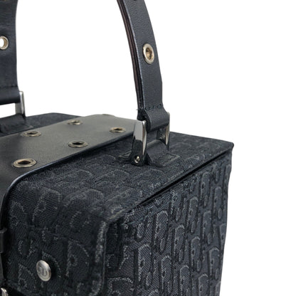 Christian Dior Street Chic Small Handbag Vanity bag Black Vintage 525v32