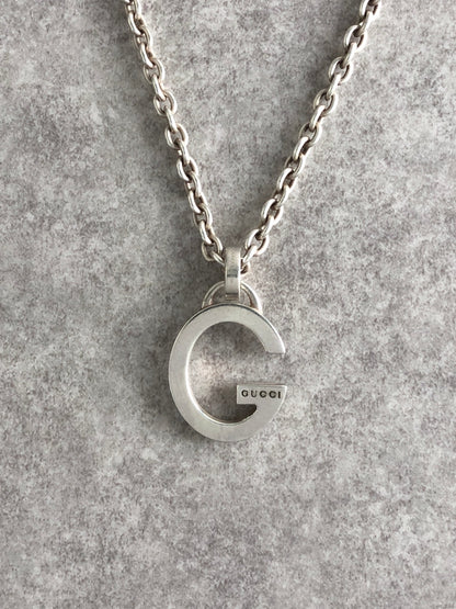 GUCCI SILVER925 Necklace Silver Vintage nj2www