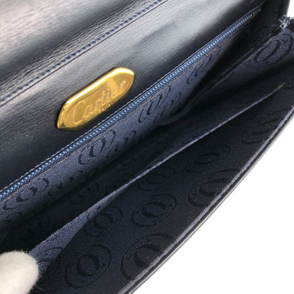 Cartier Shoulder bag Navy Vintage trvwwp