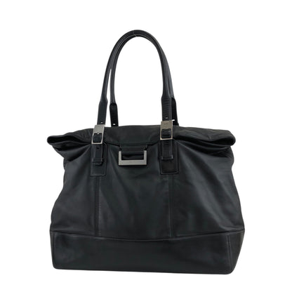 LOEWE Logo Handbag Black Vintage cs6yj7