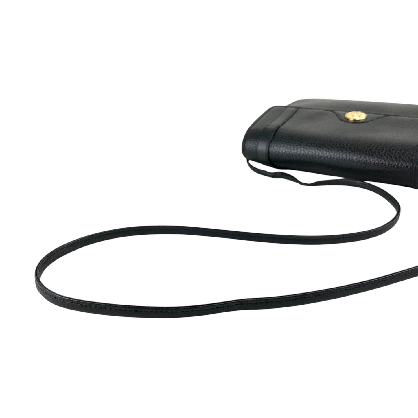 Christian Dior Logo Shoulder bag Black Vintage dm5c8k