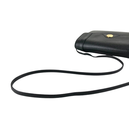 Christian Dior Logo Shoulder bag Black Vintage dm5c8k