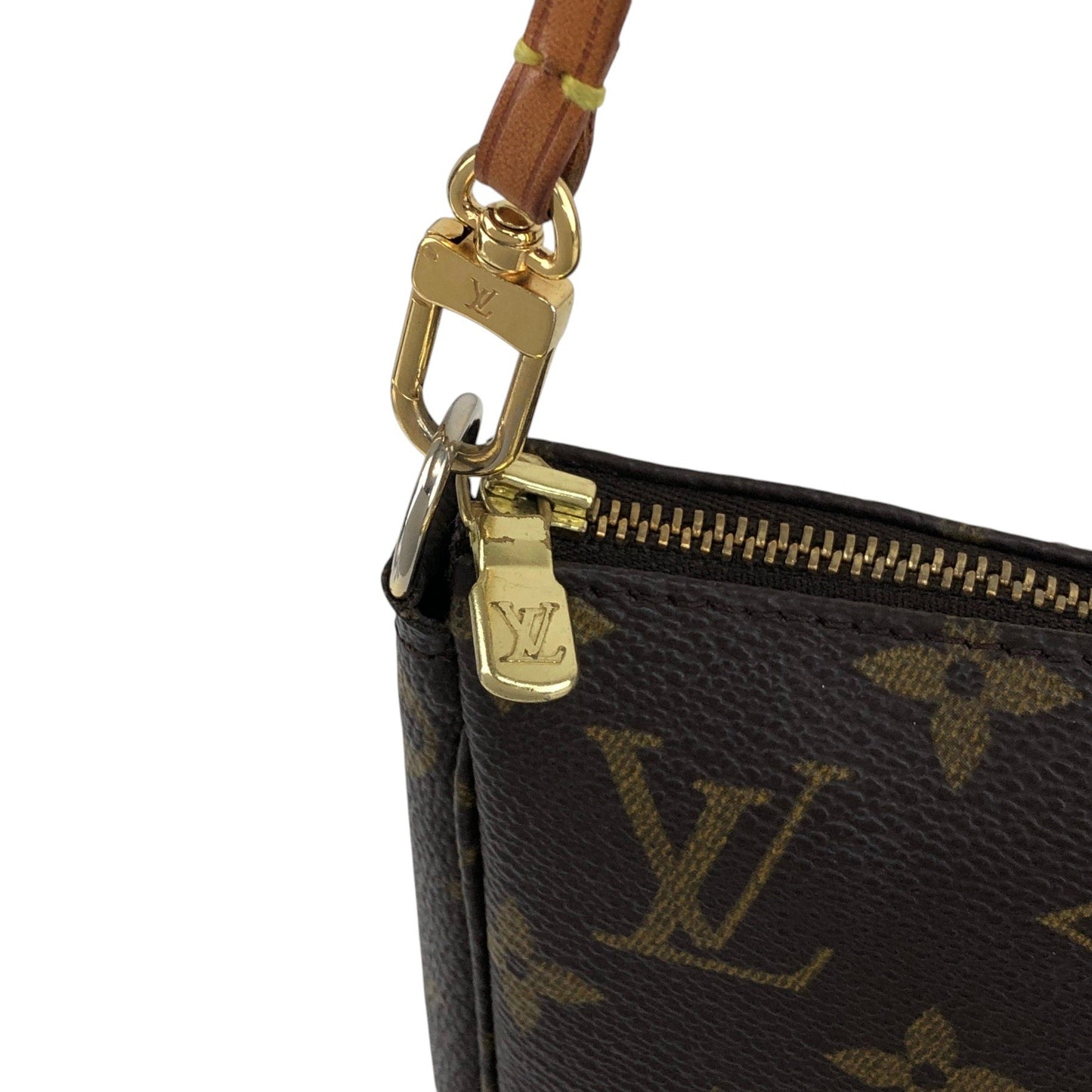 LOUIS VUITTON Monogram Shoulder bag Brown M51980 Vintage z7gkhx