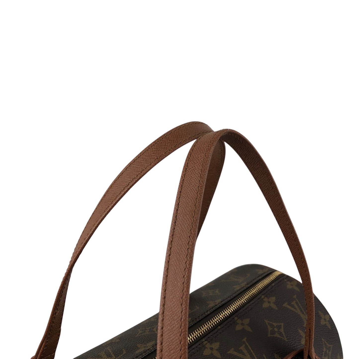 LOUIS VUITTON Monogram Handbag Brown M51365 Vintage zykjuk