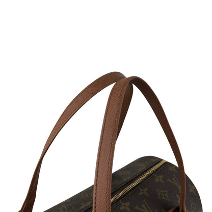 LOUIS VUITTON Monogram Handbag Brown M51365 Vintage zykjuk