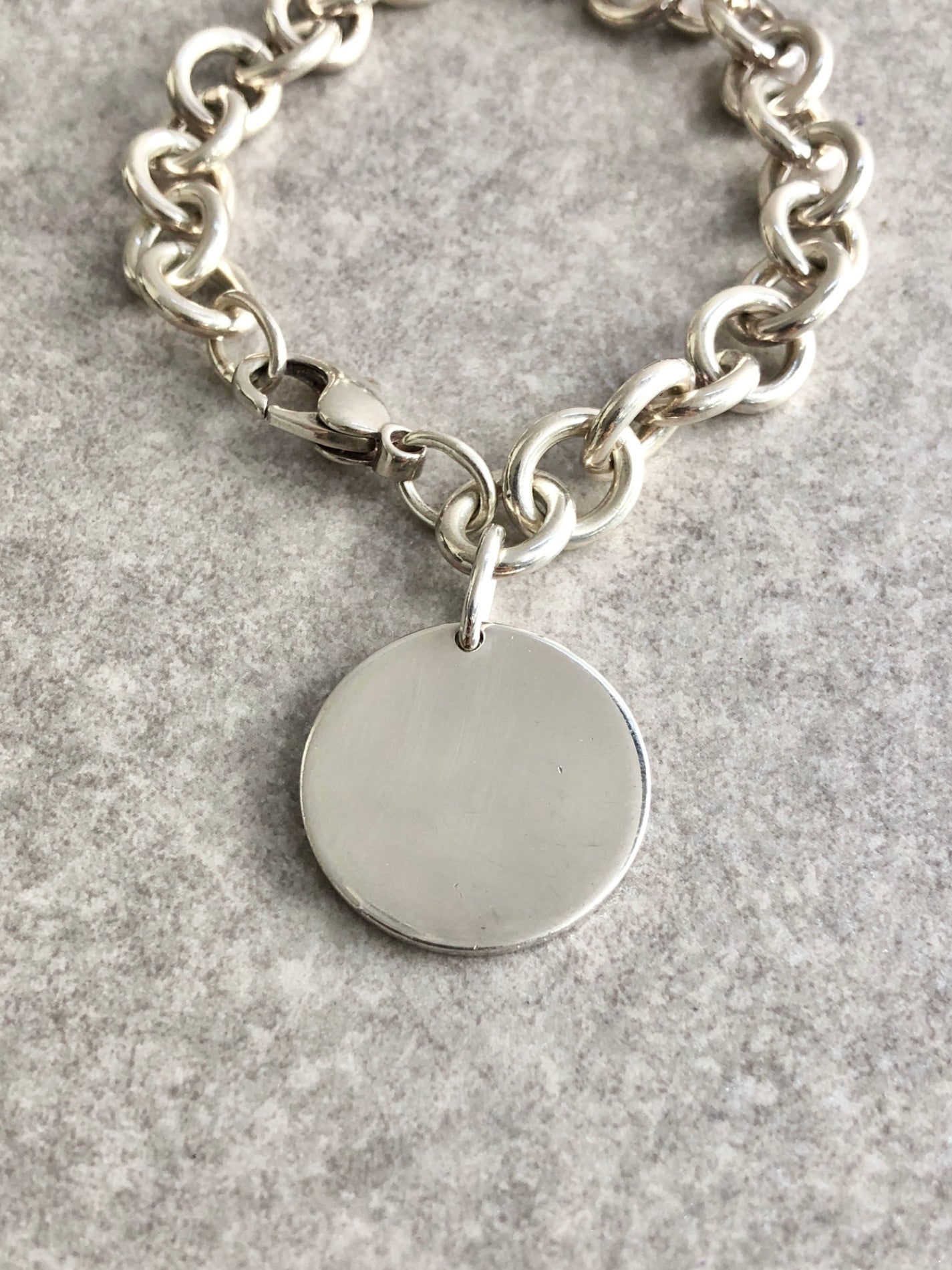 Tiffany & Co. SILVER925 Bracelet Silver Vintage 36nwem