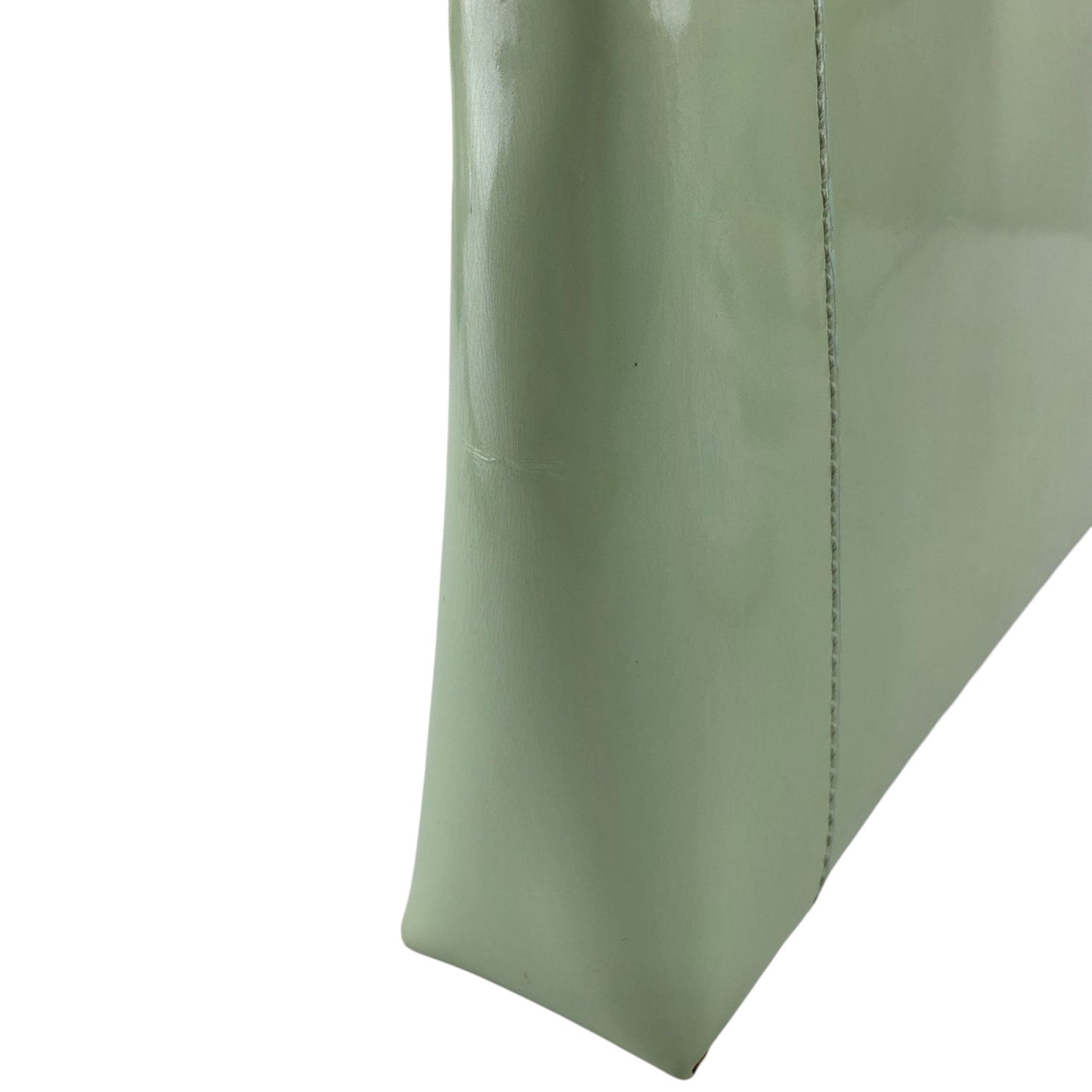 Christian Dior Logo Embossed Shoulder bag Green Vintage 7izpjd