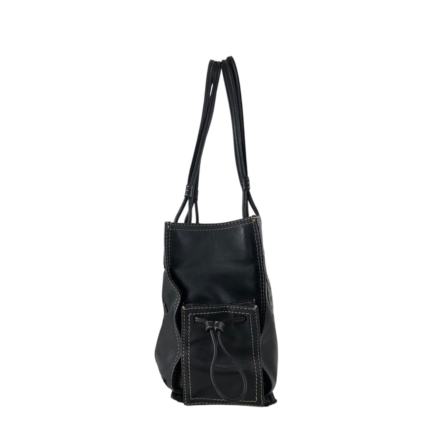 LOEWE Anagram Totebag Black Vintage 8r5k6b