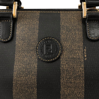 FENDI Pecan Two-way Small Boston bag Shoulder bag Black Vintage ujwz5t