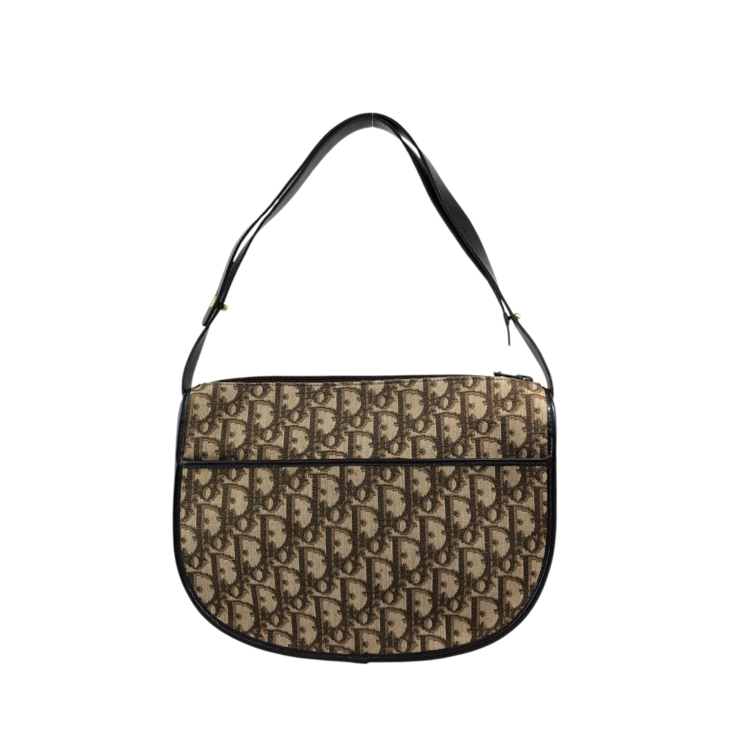 Christian Dior Trotter Shoulder bag Brown Vintage f2cedr