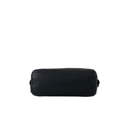 PRADA Logo Small Handbag Pouch Black Vintage h32dzg